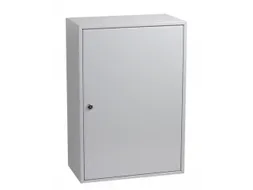 sleutelkast,300haak,HxBxD 550x380x205mm,romp grijs,front grijs
