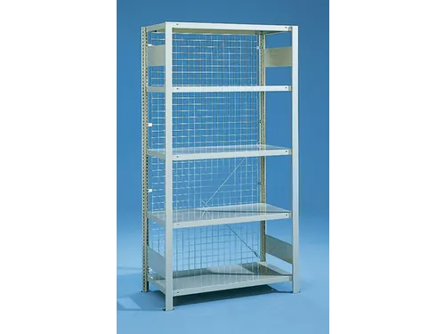 achterwand,v. inhaakstelling,HxB 2500x1000mm,rooster,MW 50x50mm