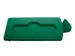 Couvercle Rubbermaid pour Station de recyclage Slim Jim fermé vert
