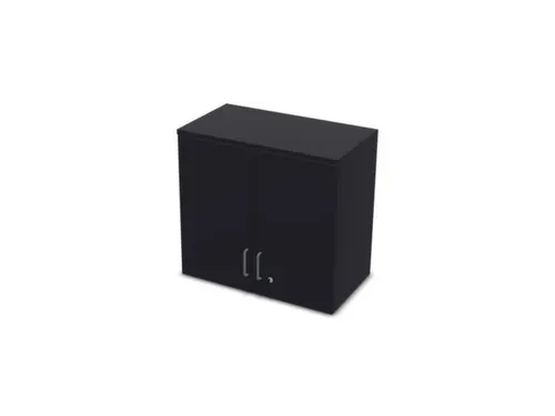 opzetkast v. kast met openslaande deuren CC-zwart 740x800x445mm