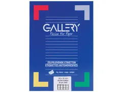 Gallery Witte Etiketten 105x35mm