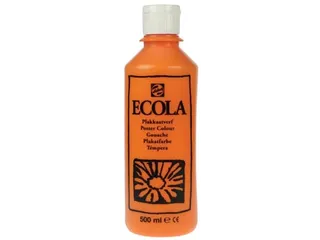 Plakkaatverf Ecola Flacon van 500 ml Oranje - 1