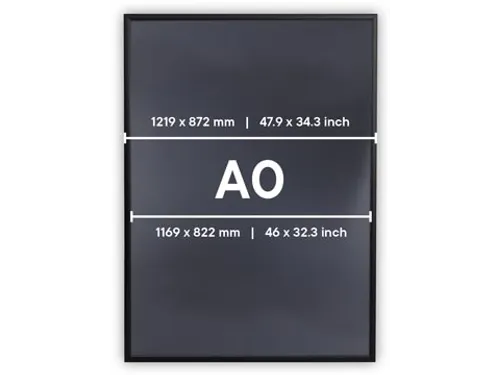Kliklijst Europel Economy A0 25Mm Zwart