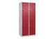 dubbeldekse locker,HxBxD 1850x800x500mm,2x2vak.,vak B 400mm