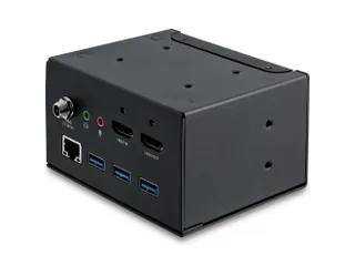 Laptop docking module voor vergadertafel connectiviteits box - 2