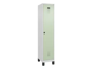 locker,HxBxD 1950x400x500mm,1vak,vak B 400mm,draaigrendel,voeten - 3
