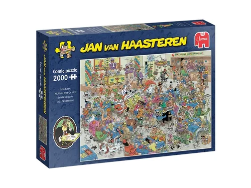Jan van Haasteren NK Mens Erger Je Niet 2000 stukjes