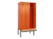 locker met bank,voor scheiding van kleding,HxBxD 2120x900x815mm,3vak