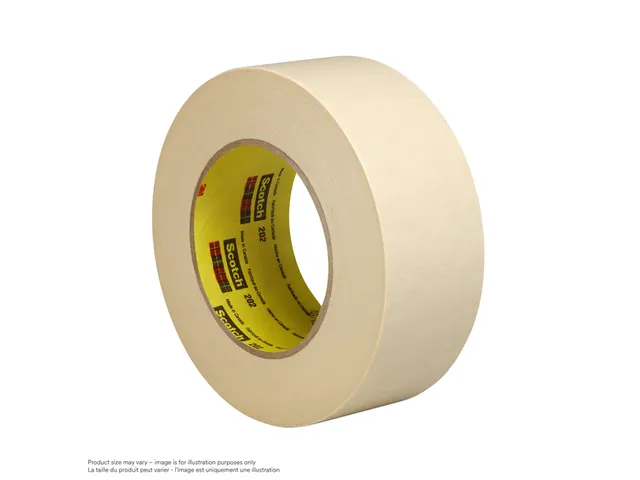 Ruban de masquage Scotch 202 50mx25mm crêpé crème