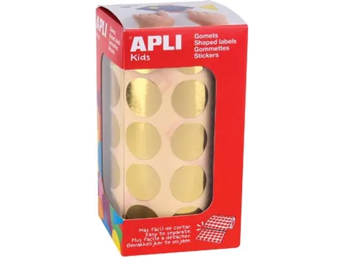 Apli Stickers Bol, Goud, 1.770 Stuks