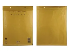 Luchtkussenenveloppen 270x360mm Stripsluiting Bruin