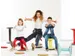 Tabouret Interstuhl Upis1 Enfant Junior Jaune 375-490mm
