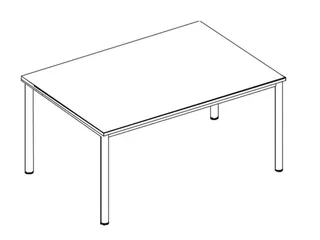 In hoogte verstelbaar bureau,HxBxD 720-840x2000x1000mm,MP-lichtgrijs - 1
