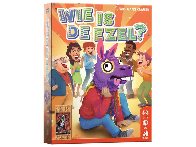 999Games Kaartspel Wie is de Ezel? 8+