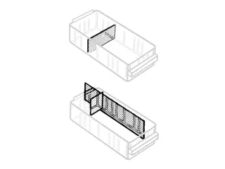Diepteverdelers Voor Magazijnunit Hxb Sortering - 2
