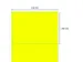 Gekleurde Etiketten 210x148mm Fluor Geel 42223