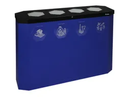 afvalverzamelstation,4x45l,HxBxD 830x1200x355mm,4opening(en)