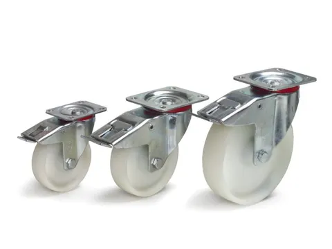 Zwenkwiel met rem 125 x 38 mm