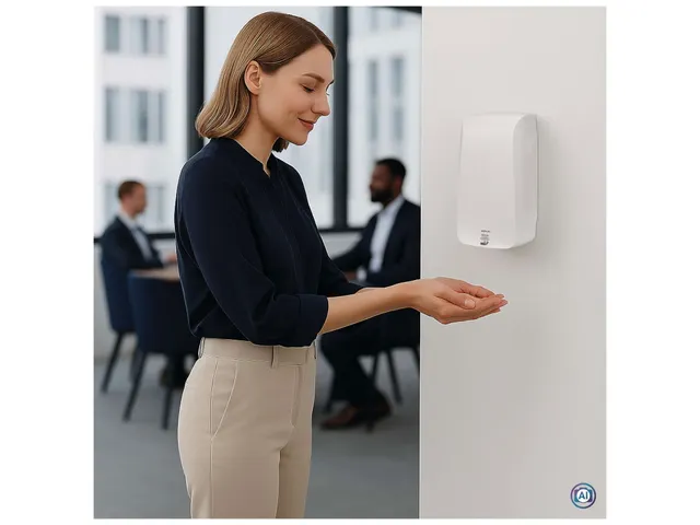 Desinfectiedispenser MAULcare 1 Liter Wit