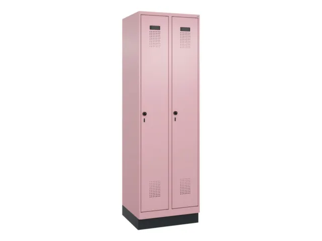 locker voor scheiding van kleding,HxBxD 1950x600x500mm,2vak