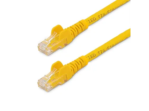 1m gigabit snagless RJ45 UTP Cat6 patchkabel geel