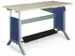 Poste De Travail Table De Base Hxlxp 735 À 1100X1500X750Mm Multiplis