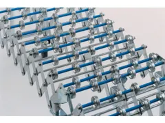 Harmonicabaan Baan Bxl 0.6x6.3m Stalen Wieltjesbaan