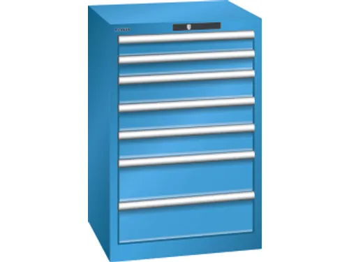 Ladenkast Hxbxd 850x564x572mm 7laden 75kg Vu Afwerking Ral5012