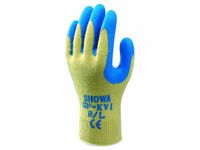 Handschoen Gp-kv1 Geel/blauw Klasse 4 Maat M Kevlar