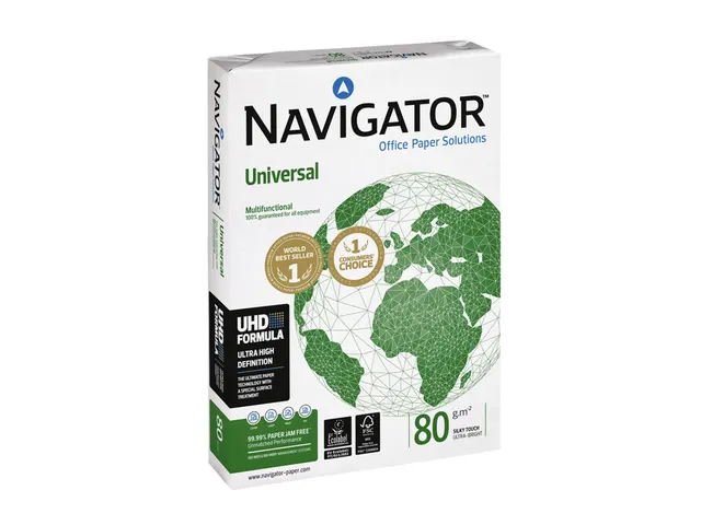 Kopieerpapier Navigator Universal A3 80 Gram Wit 500vel