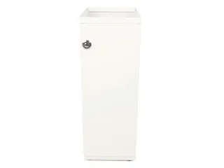 Modulaire Afvalbak met Deur en Zakhouder 55 Liter Wit - 1