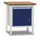 werkbank,HxBxD 840x750x700mm,onderstel RAL5010,fronten RAL5010