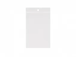 Gripsealzak 350x450mm Transparant 50 micron ldpe 5mm ophanggat