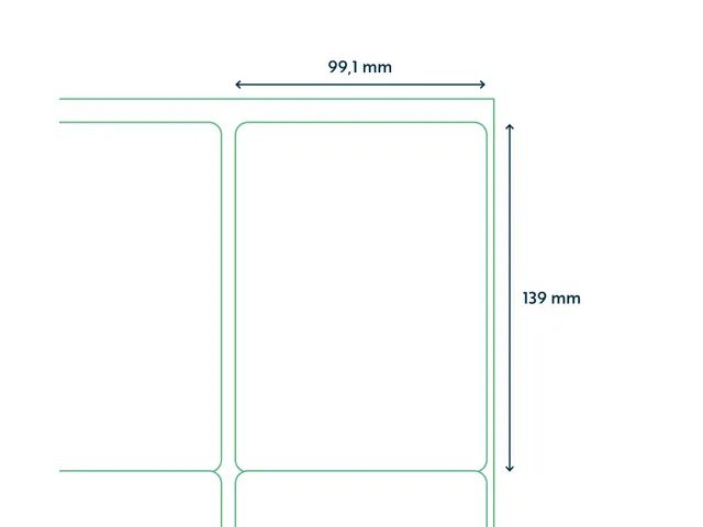 Etiket Premium 99.1x139mm Wit XL Pack 1000 Vel