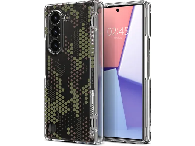 Spigen Case ACS08283 Galaxy Fold 6 Ultra Hybrid Pro Digital Camo