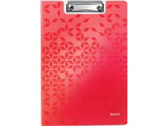 WOW klemmap met omslag, ft A4, rood