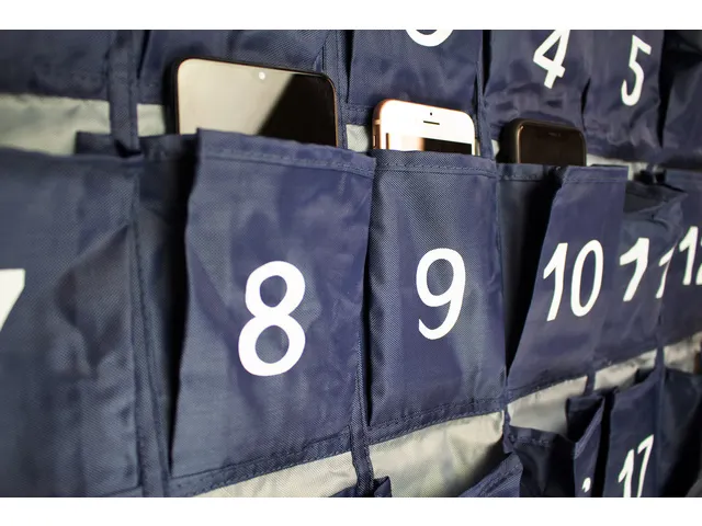 Telefoontas met 30 vakken Kangaro (79x60cm)