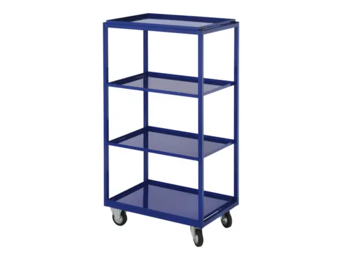 Bijzet- En Verzamelwagen 200kg 1315x700x485mm 4 Etages Recht