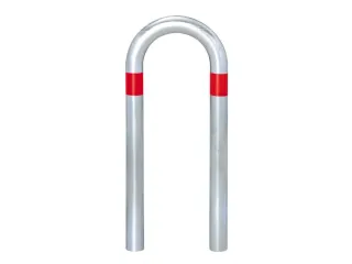 beschermbeugel,v. laadzuilen,boog,HxB 800x360mm,staal vuurverzinkt - 1