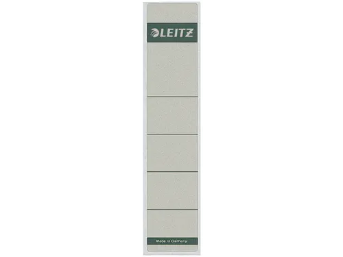 Rugetiket Leitz 1643 39x192mm grijs zelfklevend