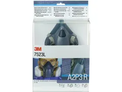 3M 7523L starterskit voor halfgelaatsmaskers met A2-P3 R filtercombina