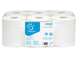 Papernet Handdoekrol 403829 2-Laags wit 6 Rol