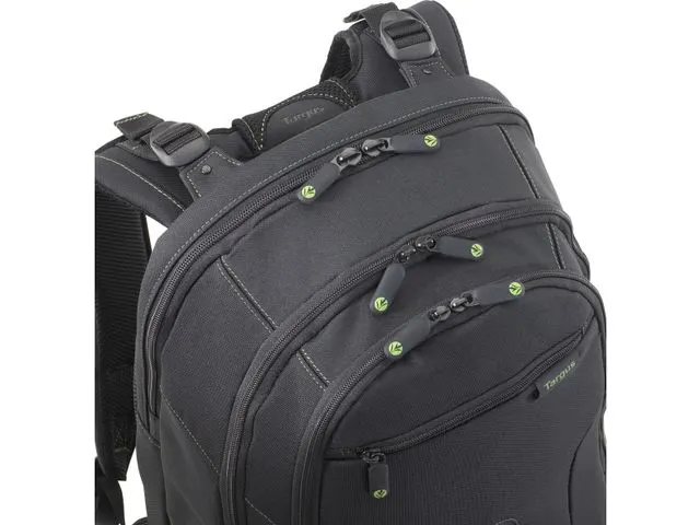 Targus EcoSpruce 15.6 Inch Laptop Rugzak Zwart Gerecyclede PET