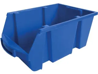 Magazijnbak 10 Liter Blauw PP 335x215x150mm - 2