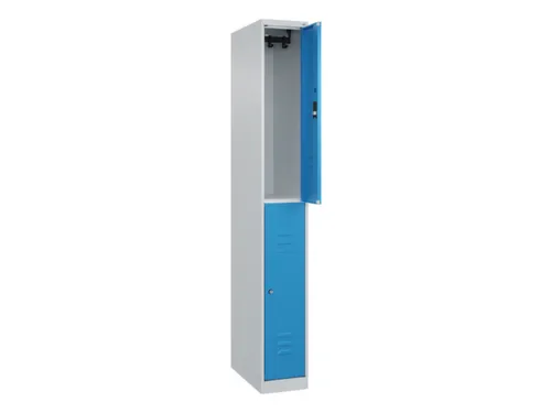 dubbeldekse locker,HxBxD 1850x250x500mm,1x2vak.,vak B 250mm