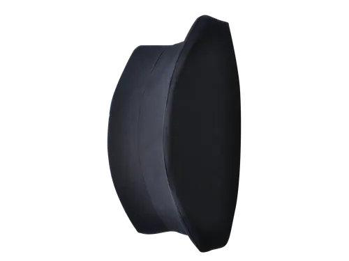 Ergonomische Rugsteun Vleugelvormig Stevig Foam 50mm Dik Zwart