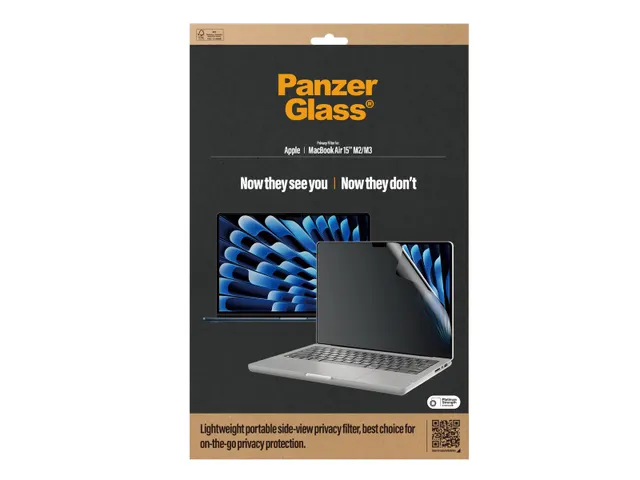 PanzerGlass Dual Privacy Screen Protector MacBook Air 15” (M2), A