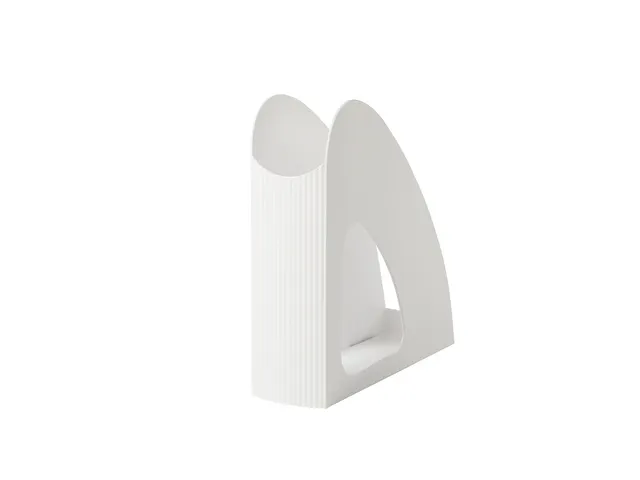 Tijdschriftencass. HAN Re-LOOP A4/C4, wit 100% gerecycled materiaal