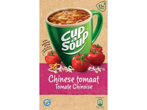 Cup-a-Soup Chinese tomaat, pak van 21 zakjes