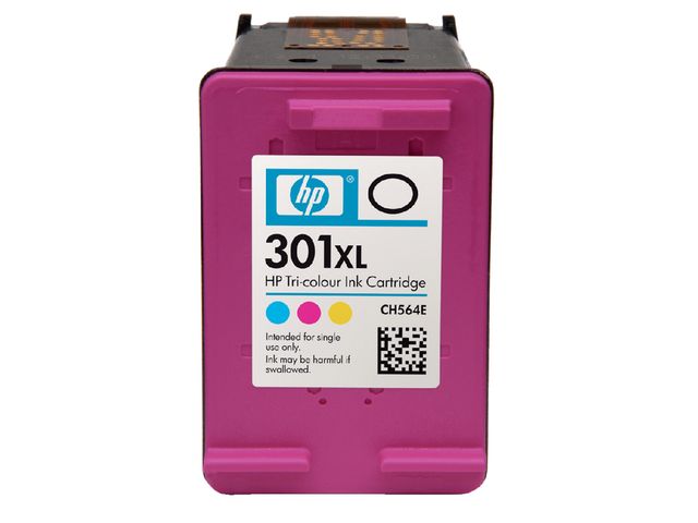 Cartouche Compatible HP 301 XL (CH564EE) couleur - cartouche d